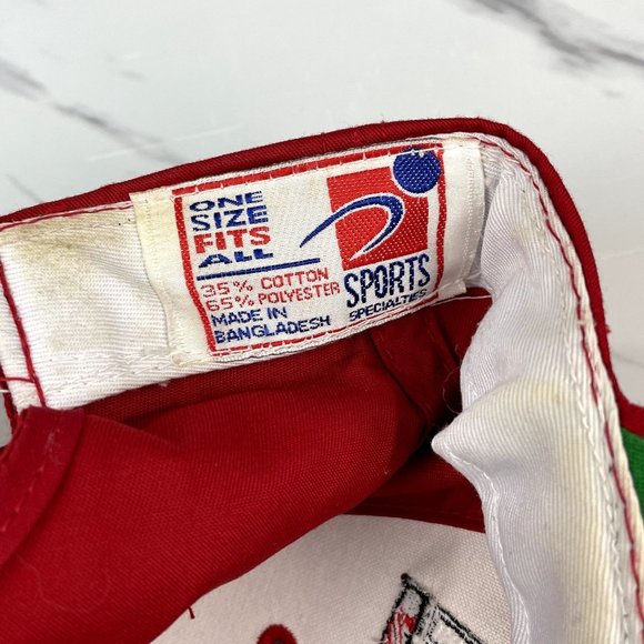 Vintage 1984 Sports Specialties N.C. State Wolfpack Embroidered Snapback Hat Cap - Picture 9 of 11